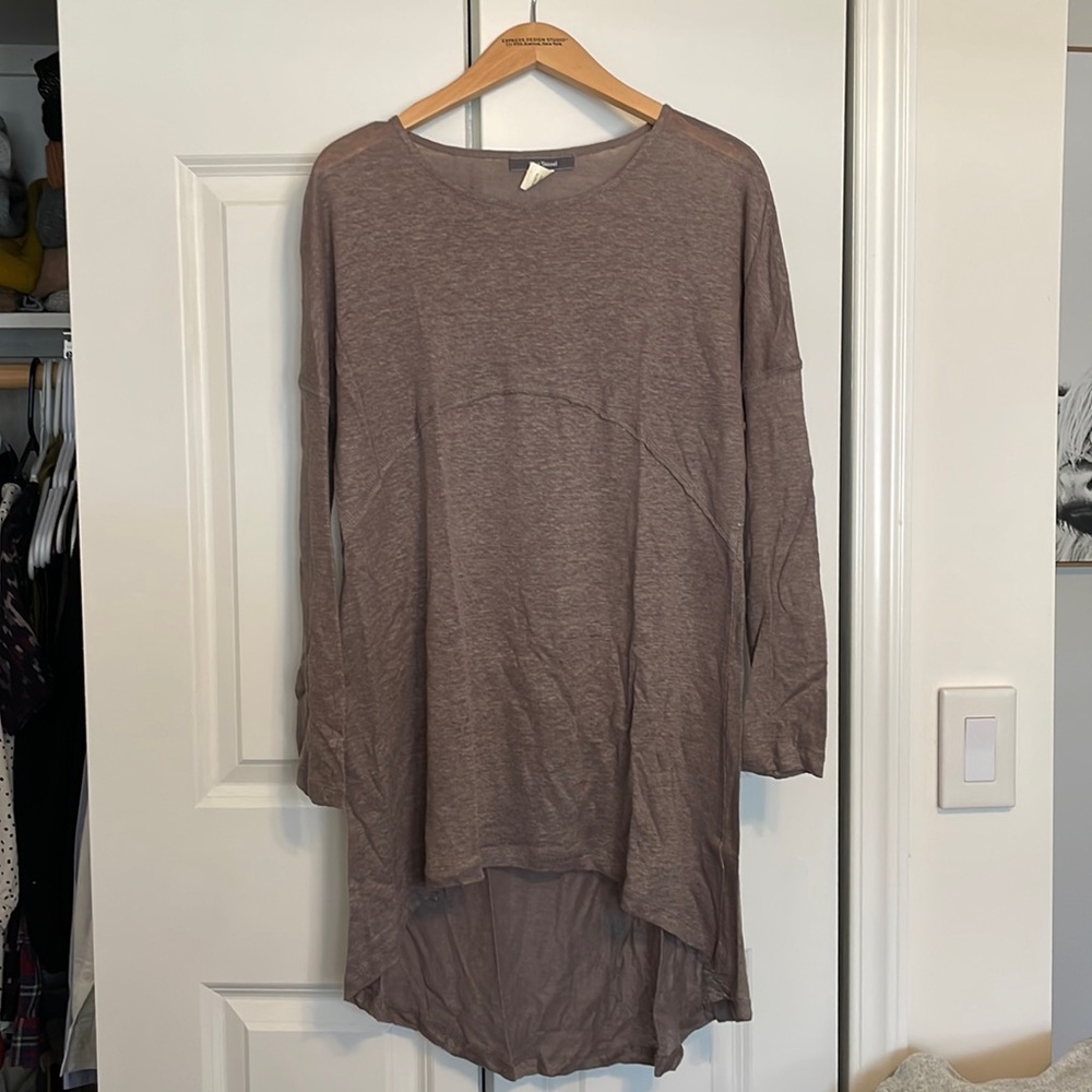 Anthropologie Linen Tunic